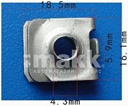 Скоба 16*18,5мм Н-1146