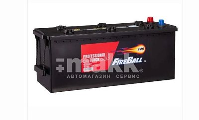 140 Ач Fire Ball п/п  51,3*18,9*21,7