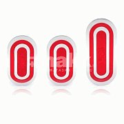 Накладки на педали urban style SPC/PD-URB AL/RD (3)