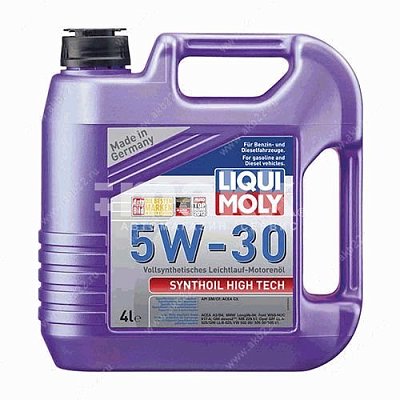 Масло моторное LIQUI MOLY Sinthoil High Tech 5W30 API SM/CF ACEA C3 синт. 4л