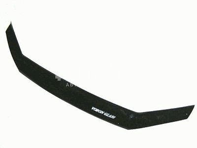 Спойлер на капот LADA КАЛИНА с еврокрепежом  VORON GLASS МУХ00032