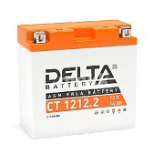 Мото аккумулятор DELTA 12В 14Ач (YT14B-BS) п/п