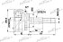 ШРУС наружный NISSAN ALMERA SUNNY 25x55x23 c ABS:42T PCV1275 PATRON