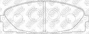 Колодки тормозные передние PN1516 NIBK