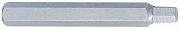 Вставка (бита) торцевая 10 мм, HEX, 10 мм, L = 80мм King Tony 168010H