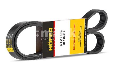 Ремень поликлиновой 6PK1275 3302 дв.405 Евро-3 HF 103 615 Hofer