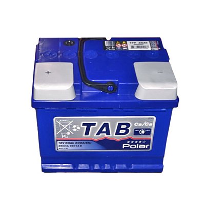 Аккумуляторная батарея 60 Ач Tab Polar Blue п/п (121160) 24,2*17,5*19