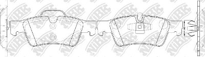 Колодки тормозные задние PN0507 NIBK