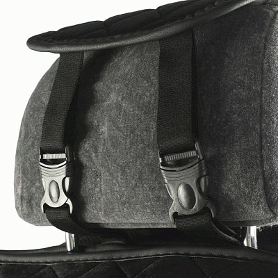 Накидки на весь салон CarPerformance 5 шт алькантара черные 5шт/кор CUS-1015 BK/BK