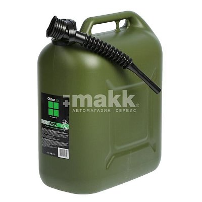 Канистра 20л пластик Oktan Профи с гибким шлангом усиленная А1-01-09 Стандарт