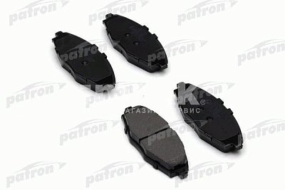 Колодки тормозные дисковые передние PBP1337 PATRON