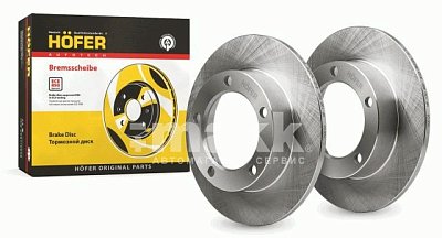 Диск тормозной передний HF 130 220 HOFER