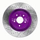 Диск тормозной передний TOYOTA LAND CRUISER PRADO 4RUNNER LEXUS GX (2шт) RN1220 NIBK