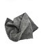 Салфетка из микрофибры 40*40 Green Star серая 320гр/м края ультразвук