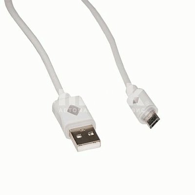 Кабель micro USB 2.0 светящийся Continent 1м DCU-1103WT ( box1)