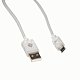 Кабель micro USB 2.0 светящийся Continent 1м DCU-1103WT ( box1)