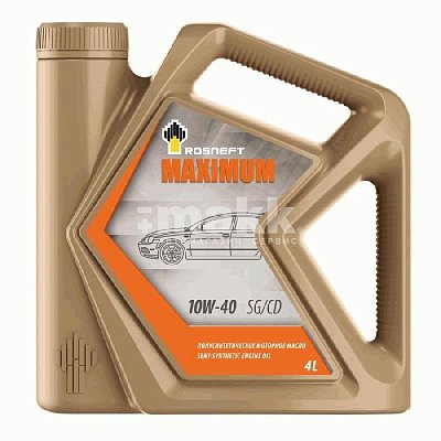 Масло моторное Rosneft Maximum 10W40 п/синт. API SG/CD  4л