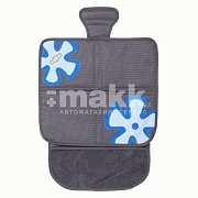 Накидка защитная SM/COV-010 GY/BL под детское кресло на сиденье СМЕШАРИКИ