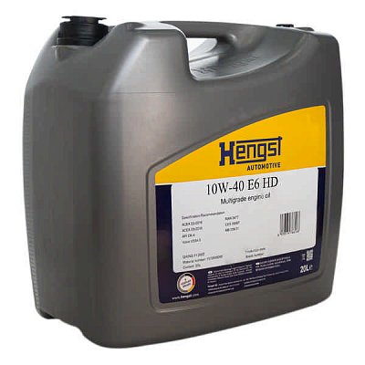 Масло моторное Hengst 10W40 E6 HD 20л