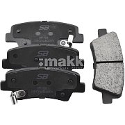 Колодки тормозные дисковые задние BP11538 SB NAGAMOCHI