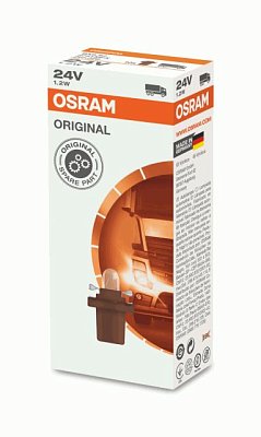 Автолампа BAX 24V 1,2W OSRAM 2741MFX B8,5d