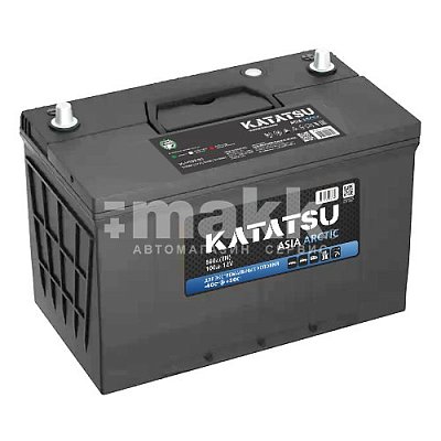 Аккумуляторная батарея 100 Ач Katatsu Arctic Asia (105D31L) о/п  30,5*17,1* 22,6