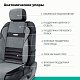 Накидка на сиденье MULTI COMFORT ортопедическая MLT-320 BK/D.GY