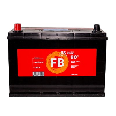 Аккумуляторная батарея 90 Ач FB Азия (105D31R) п/п 30,3х17,2х22,0