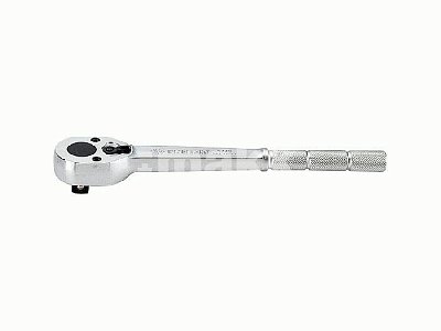 Трещотка 1/2", 250 мм, 32 зубца, флажковая, фиксатор, удлиняемая King Tony 4779-10BR