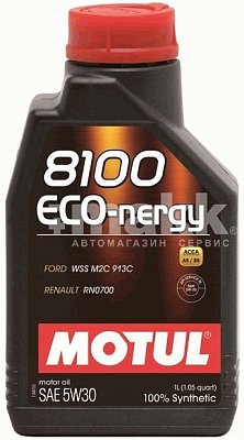 Масло моторное Motul Авто 8100 Eco-nergy 5w30 API SP, ACEA A5/B5 1л