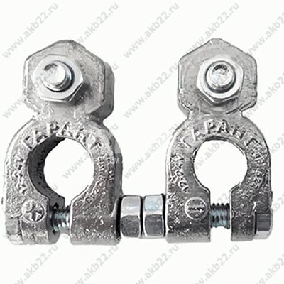 Клеммы аккумуляторные узкополюсные Япония М (болт М6) 52243