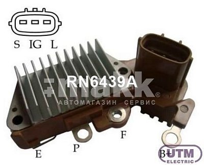 Реле генератора Toyota 5SFE 3SFE RN6439A UTM