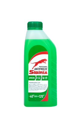 Антифриз SIBIRIA -40 (зеленый) 1кг