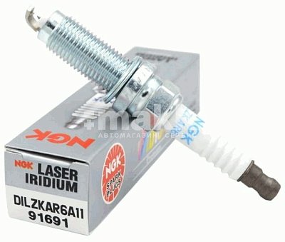 Свеча зажигания NGK 91691 DILZKAR6A11 (Iridium)