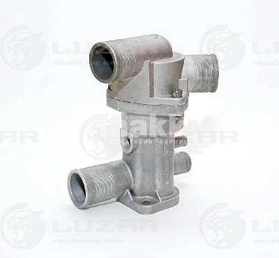 Термостат ВАЗ 2110-15, 2170 инж. с 2003  5 патрубков  с алюм. корпусом  LT 01081  LUZAR