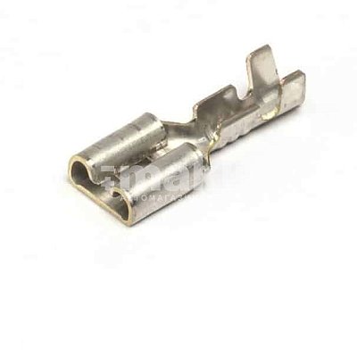 Контакт гнездовой серии 6,3 мм под сечение 0,5-1,0 мм²