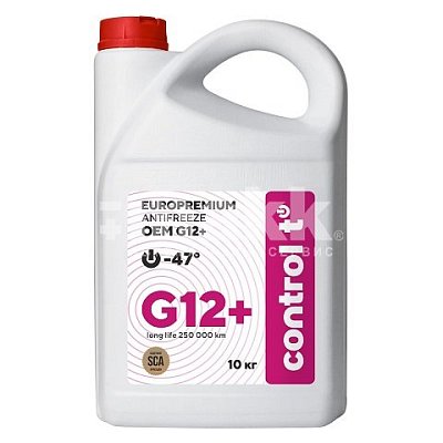 Антифриз  Control T Europremium (-47) 10кг G12+ розовый