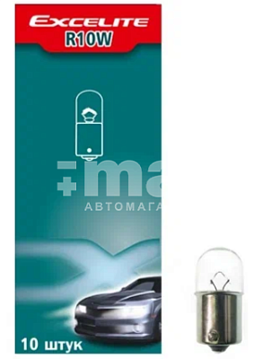 Автолампа R10W 12V 10W BA15s Excelite ST