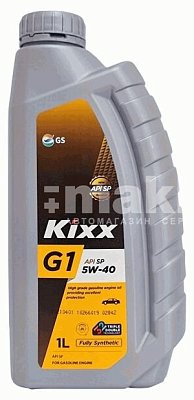 Масло моторное Kixx G1 SP 5W40 синтетическое 1л 