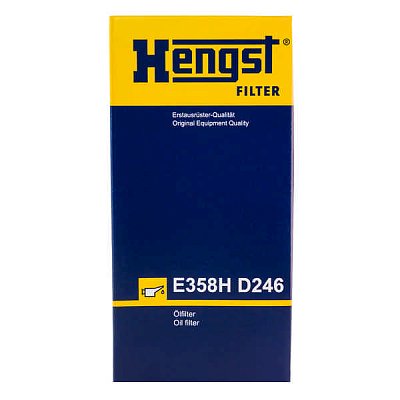 Фильтр масляный Hengst E358H D246 (HU 6013 z) AUDI, CUPRA, PORSCHE, SEAT, SKODA, VW (VOLKSWAGEN)