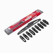 Щетка ст/оч 11 " 275мм задняя, 10 адаптеров Autoprofi 50шт/уп RER-11