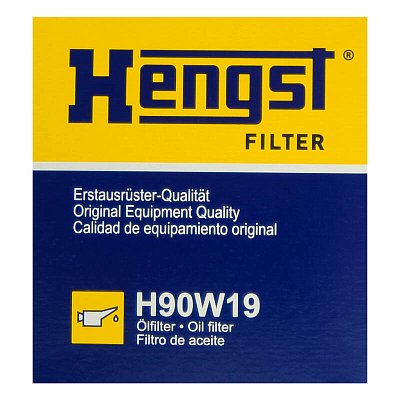 Фильтр масляный Hengst H90W19 (W 712/43) Ford Fiesta; Mazda